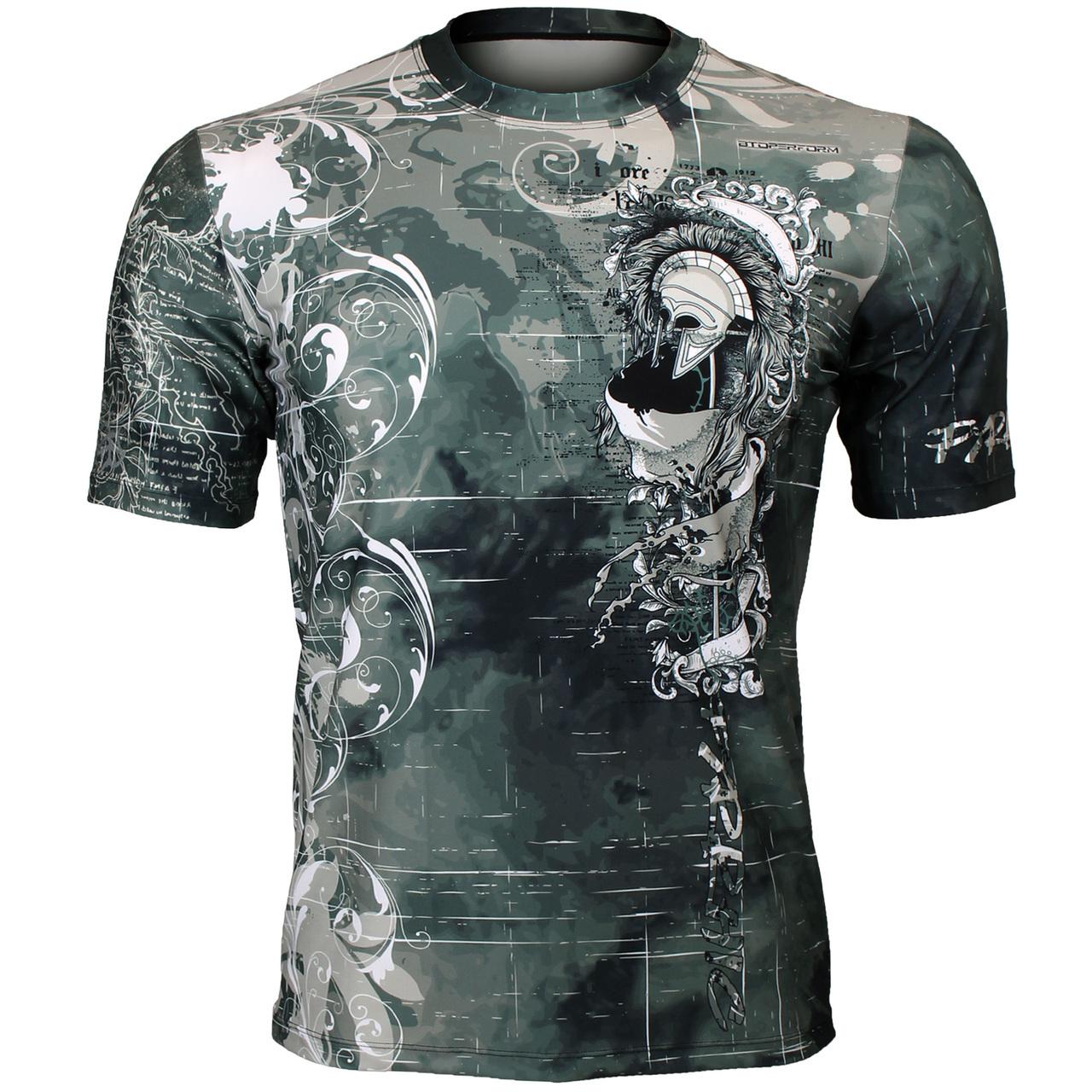 Btoperform Pyrrhic Full Graphic Loose-fit Crew neck T-Shirts FR-352