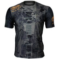 Btoperform Skull Breaker Full Graphic Loose-fit Crew neck T-Shirts FR-356