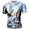 Btoperform Beat That Punk Full Graphic Loose-fit Crew neck T-Shirts FR-360