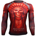 Btoperform Mohawk Spirit FX-102R Compression Top MMA Jersey Shirts