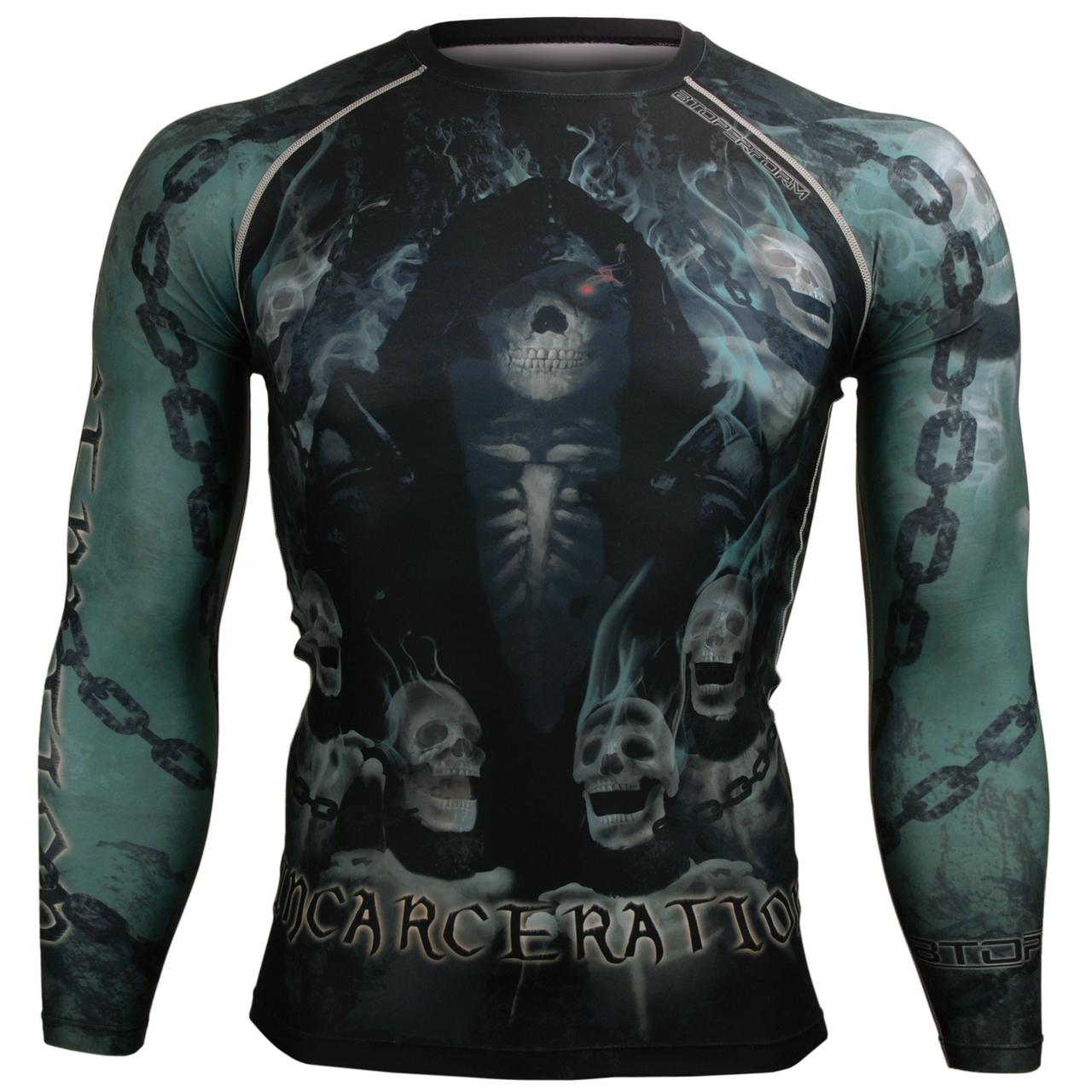 Btoperform Incarceration FX-115 Compression Top MMA Jersey Shirts