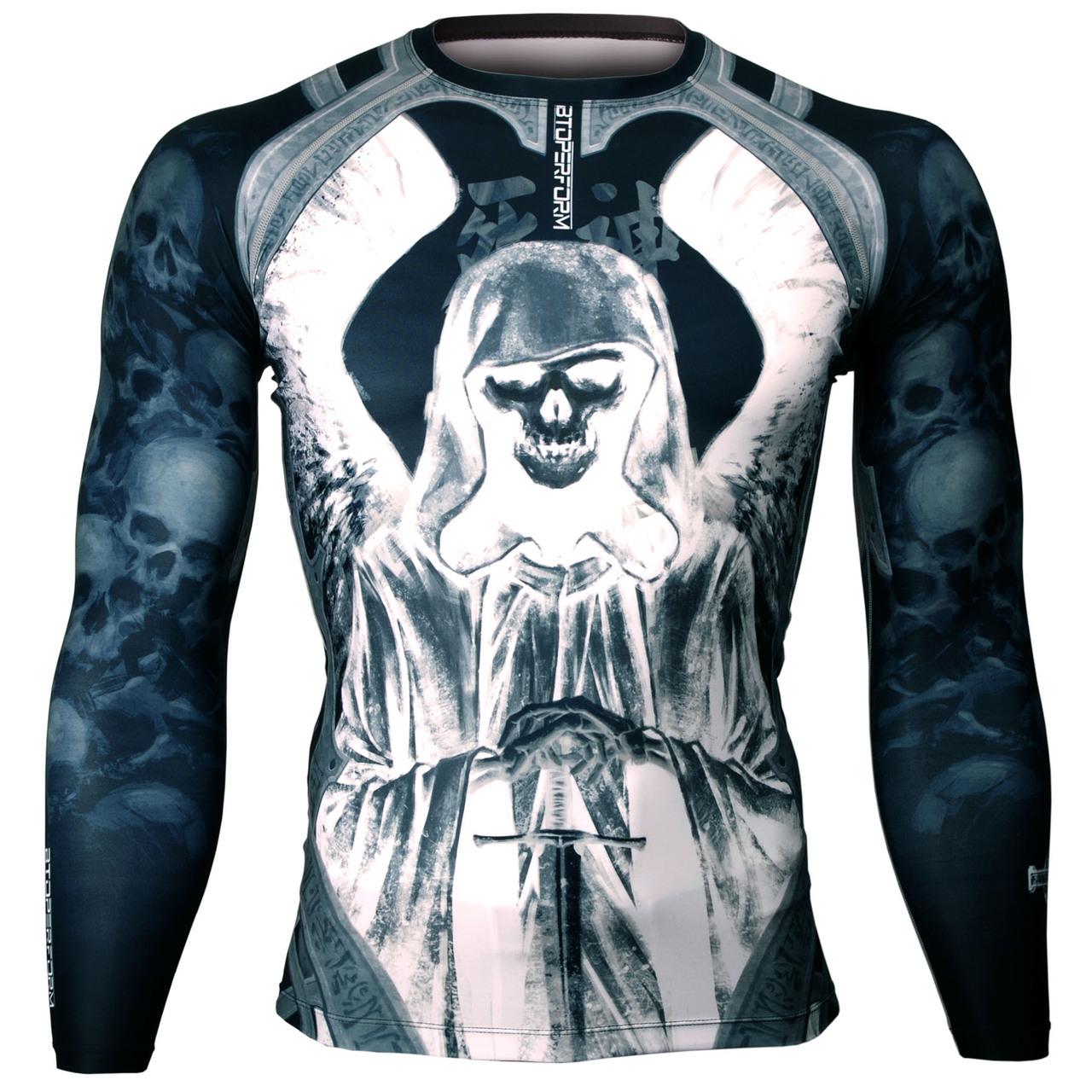 Btoperform God Of Death FX-118 Compression Top MMA Jersey Shirts