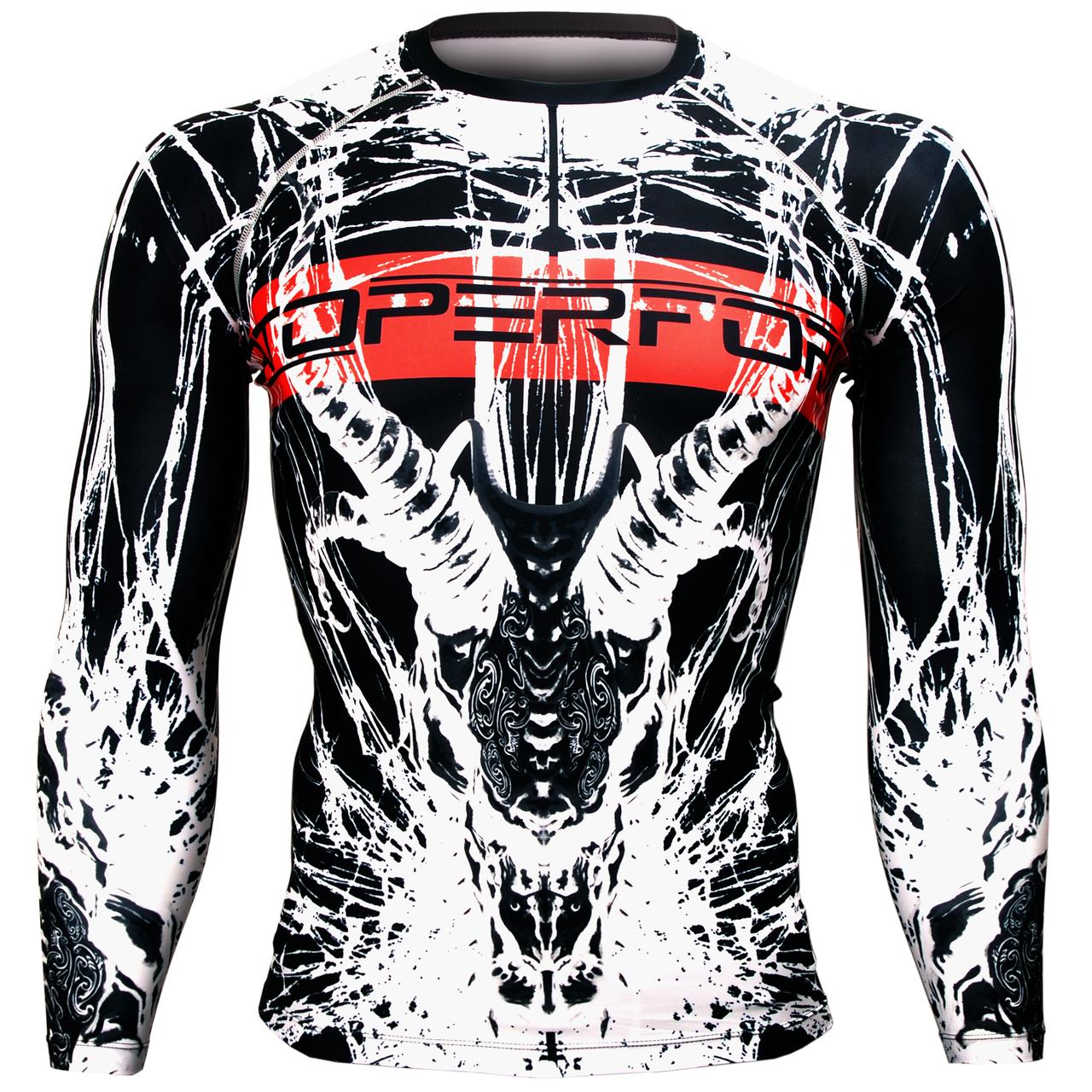 Btoperform Devil Horn FX-122 Compression Top MMA Jersey Shirts