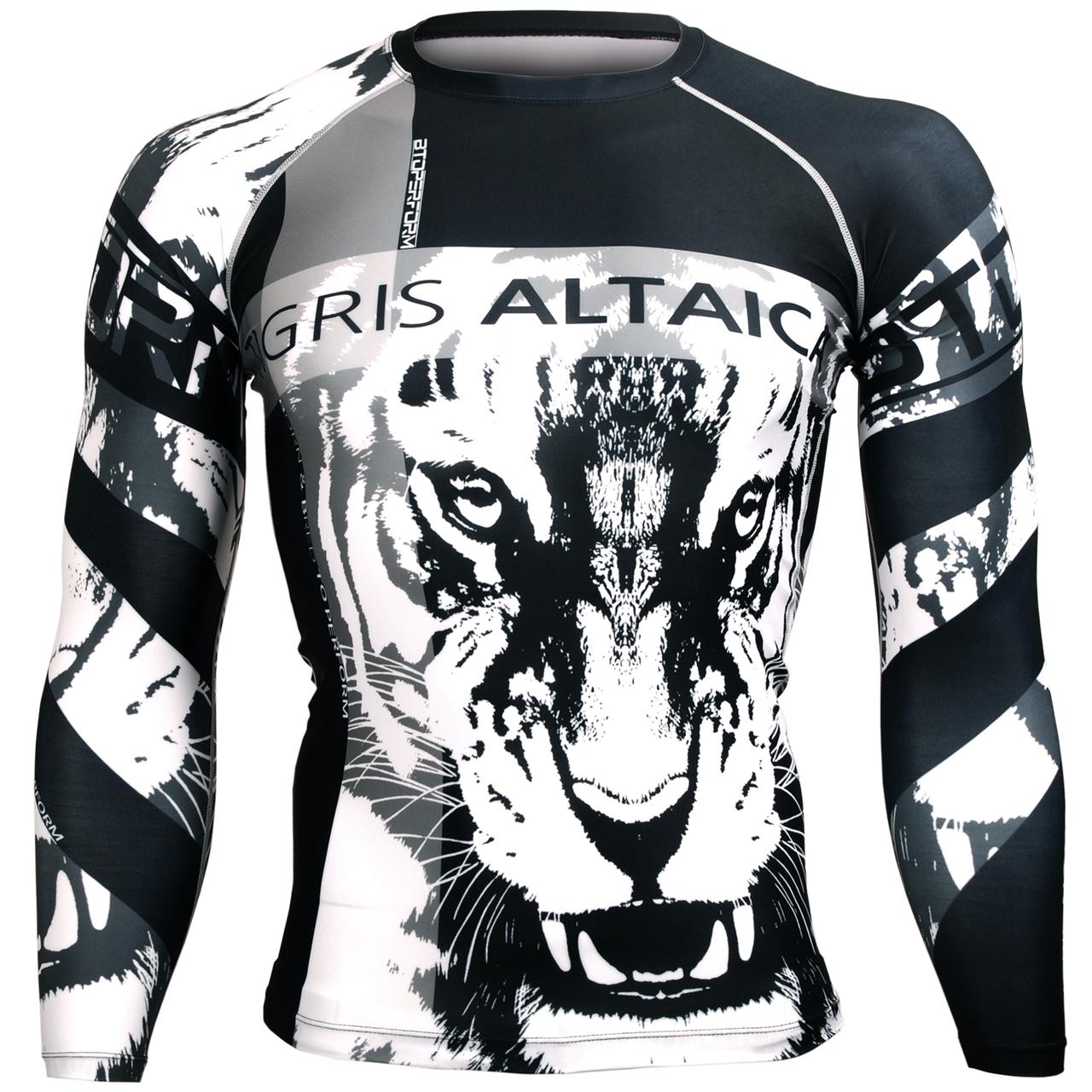Btoperform Tigris Altaica FX-124 Compression Top MMA Jersey Shirts