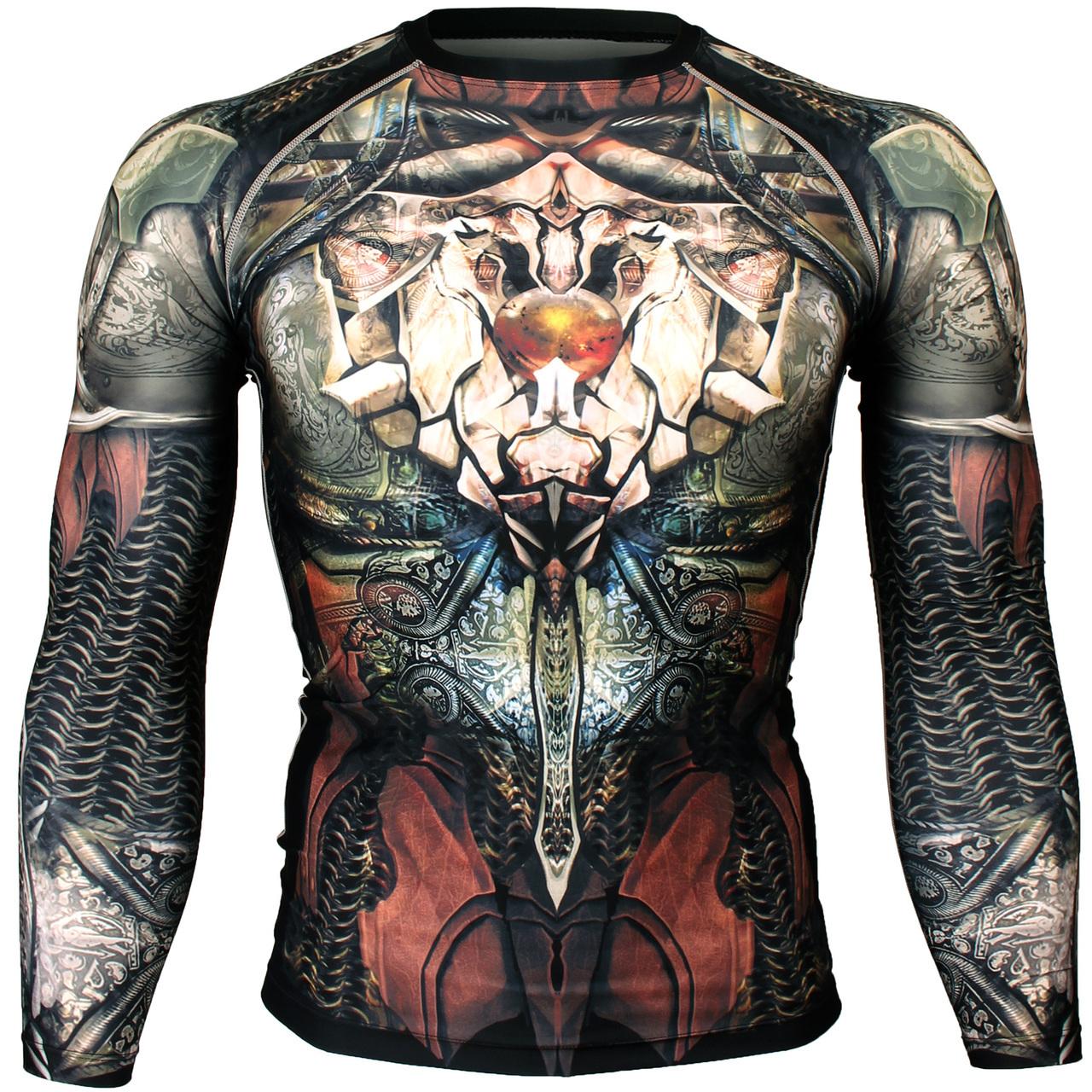 Btoperform Cavalry Full Graphic Compression Long Sleeve Shirts FX-143