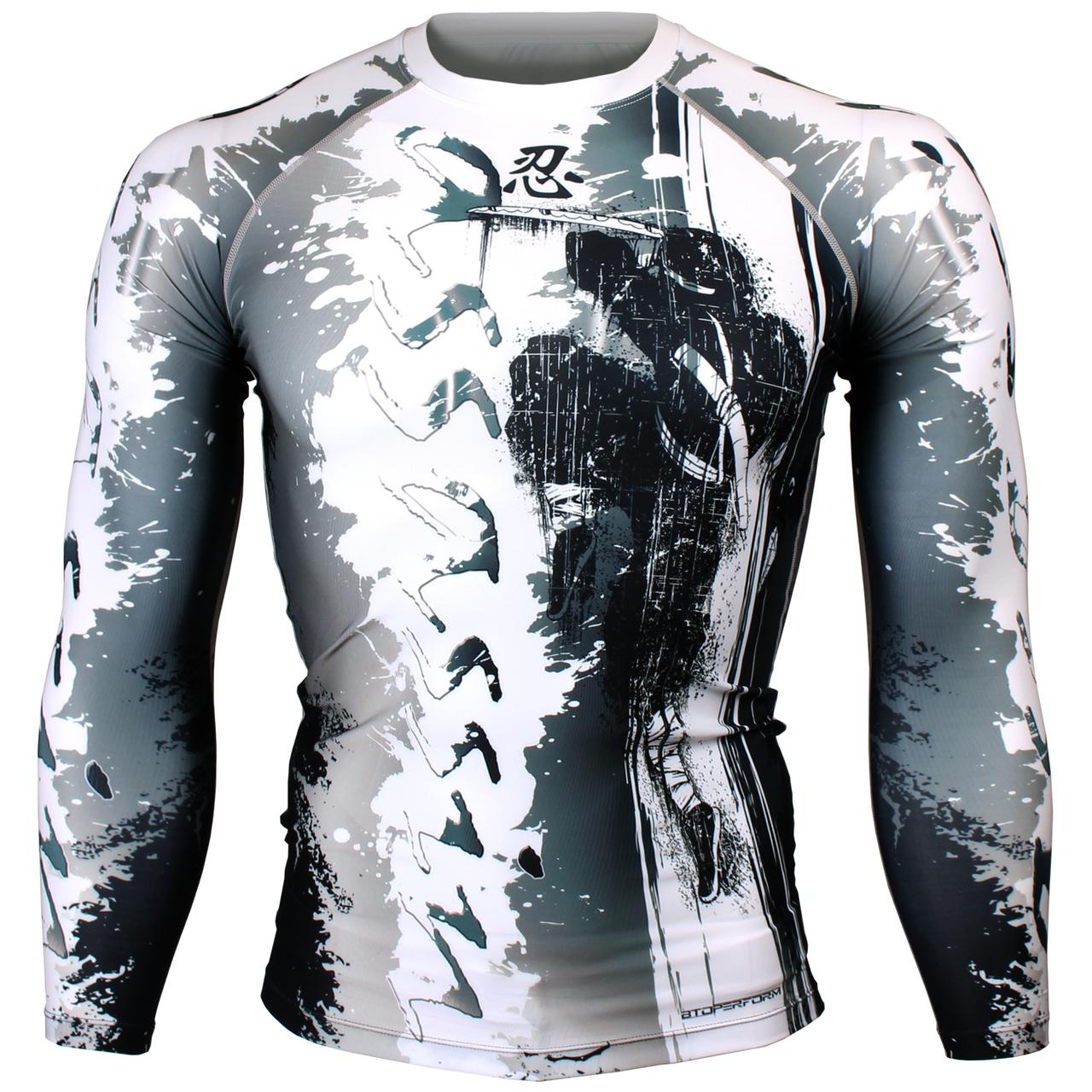 Btoperform Assassin Full Graphic Compression Long Sleeve Shirts FX-150