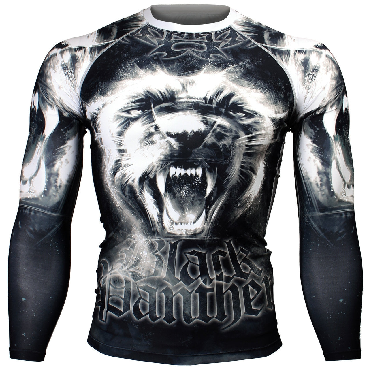 Btoperform Black Panther Full Graphic Compression Rash Guard FX-167