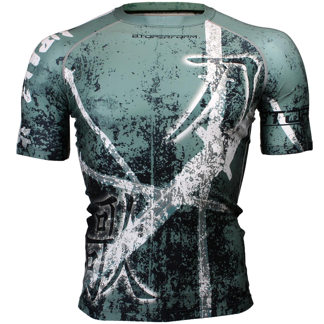 Btoperform Song of Sword Full Graphic Compression Short Sleeves Shirts FX-316G
