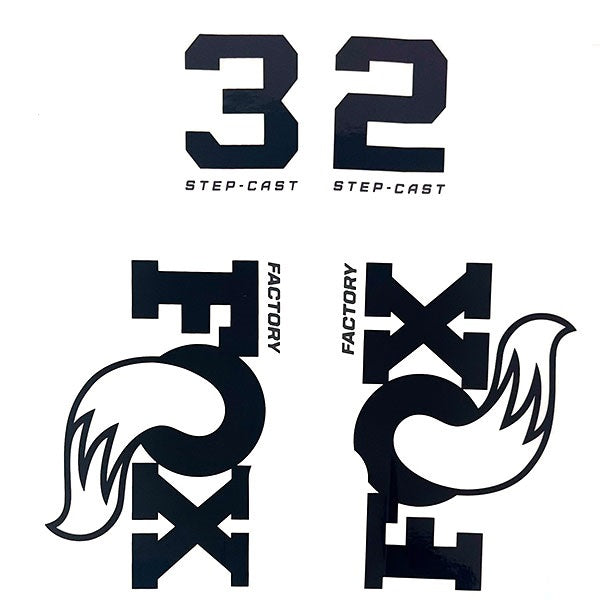 Fox 2025 32 SC F-S Logo Fork Decal Kit