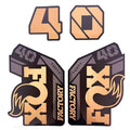 Fox 2025 40 F-S Logo Fork Decal Kit