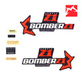Marzocchi Z1 Air and Coil Std Matte Blk Decal Kit