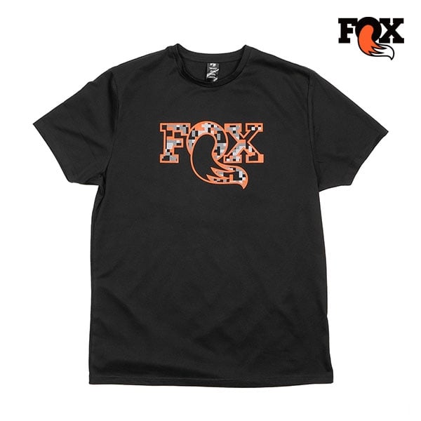 Fox Digi Print Black T-Shirt