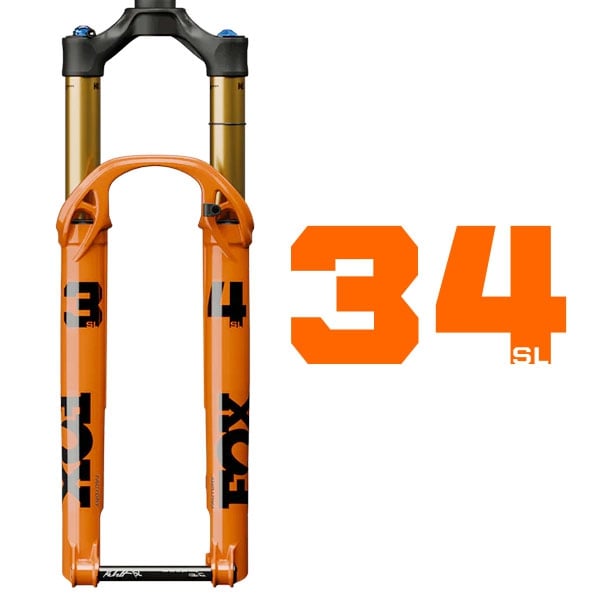 Fox 26 34 K FLOAT SL 29in F-S 120 Grip SL Remote-Adj Psh-Lk Kabolt SL Separate Remote Lever