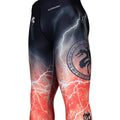 Btoperform No Retreat Thunder Red FY-103R Compression Leggings Bottom MMA Tights