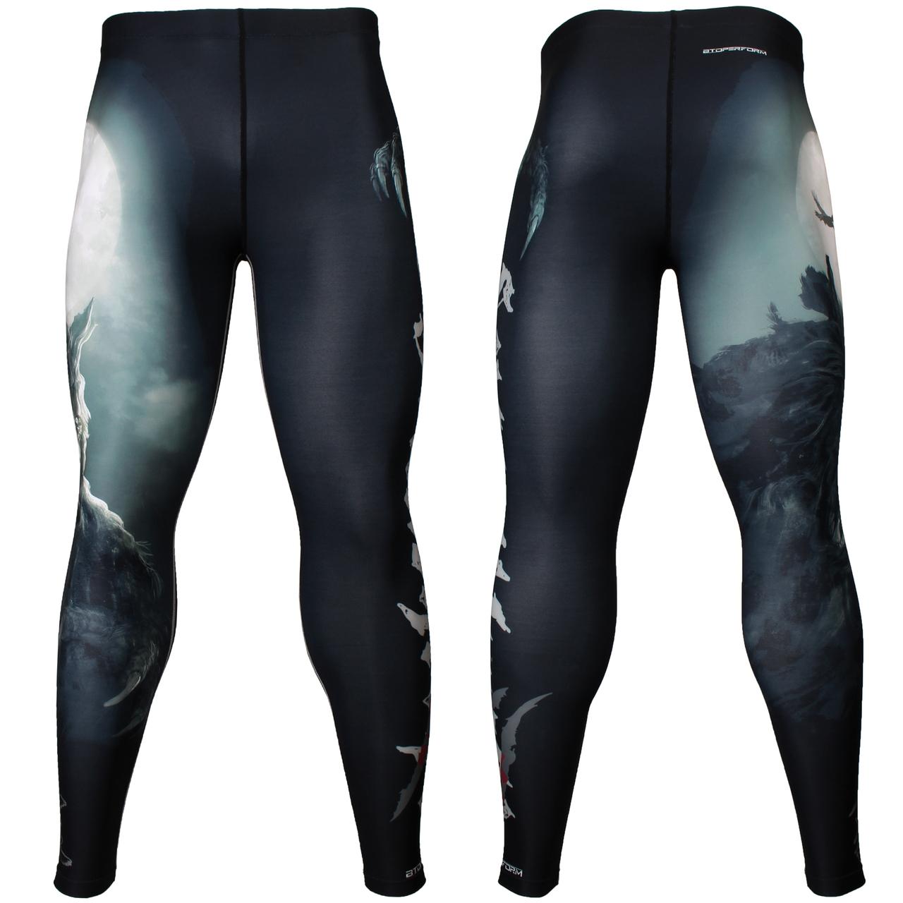 Btoperform Lycanthrope Full Graphic Compression Leggings FY-126