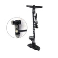 Giyo GF57ED DVD Head Aluminum Gage 12 Floor Pump