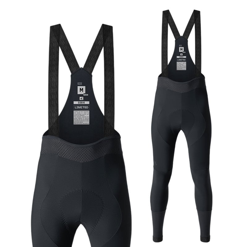 Gobik Limited 7.0 Bib Tights Men Black