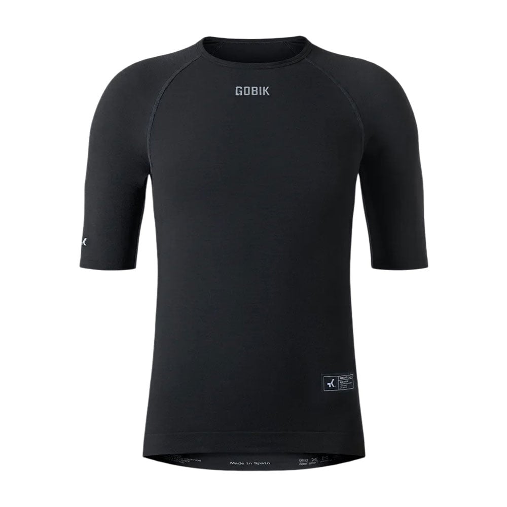Gobik Winter Merino Short Base Layer Men Coal