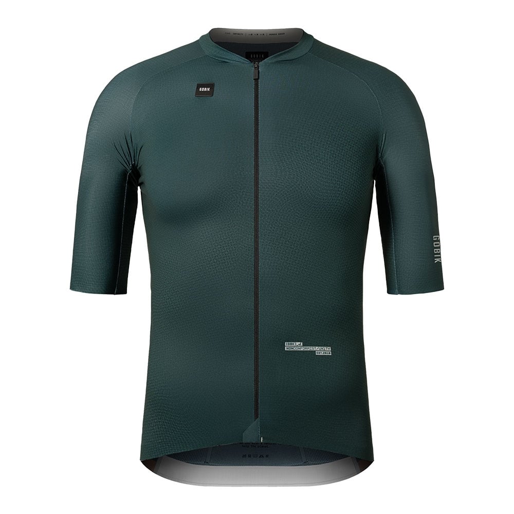 Gobik Infinity Unisex Short Sleeves Jersey Bunker Green