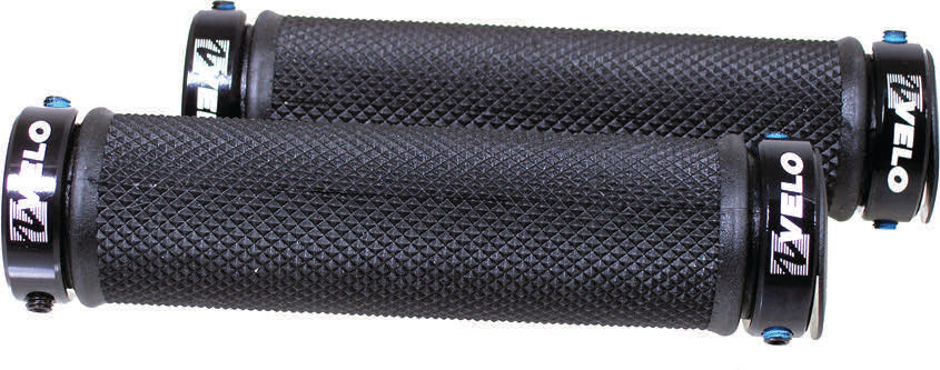 VELO VISE BLACK LOCK-ON GRIPS