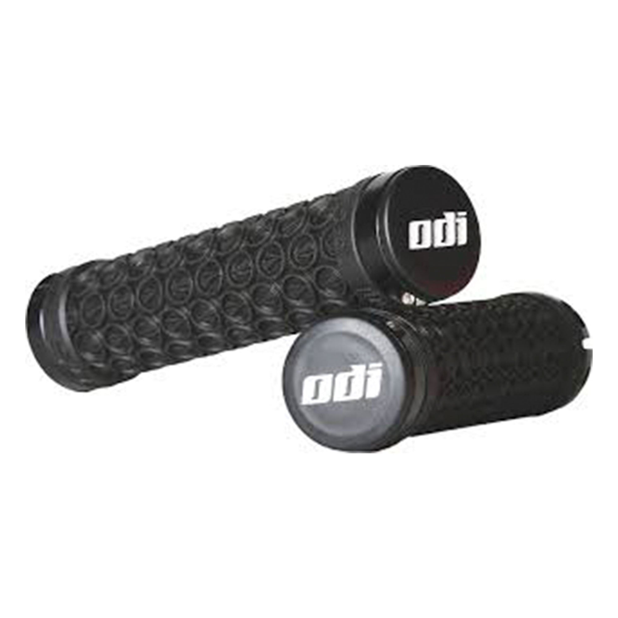 ODI SDG LOCK-ON BLACK W/BLACK CLAMP GRIPS