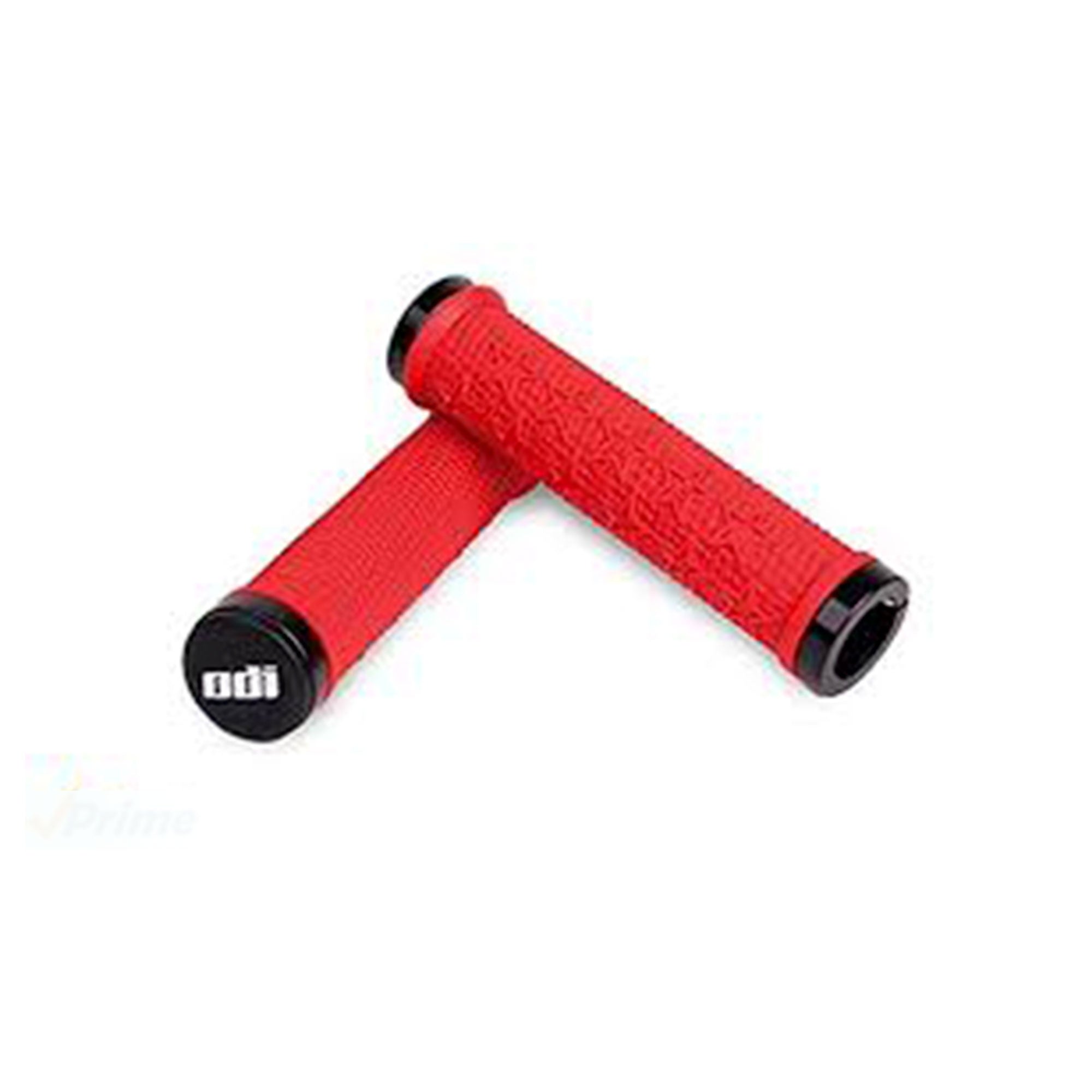 ODI MACHINE LOCK-ON RED GRIPS BMX