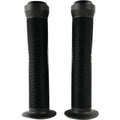 Curb Dog X-Gen Black 145mm Ribbed Flanged w/End Plug Grips