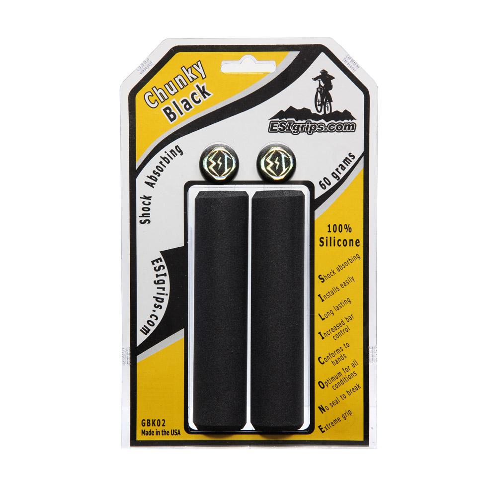 ESI MTB CHUNKY SILICONE GRIP BLACK