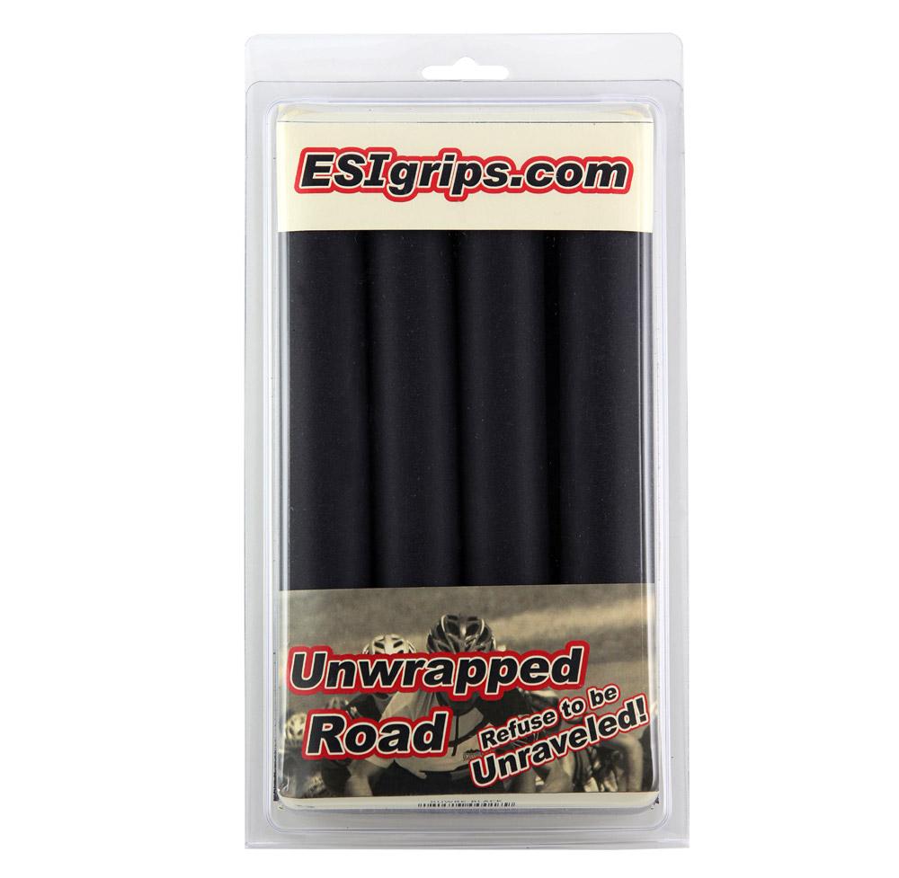 ESI ROAD UNWRAPPED SILICONE GRIP BLACK
