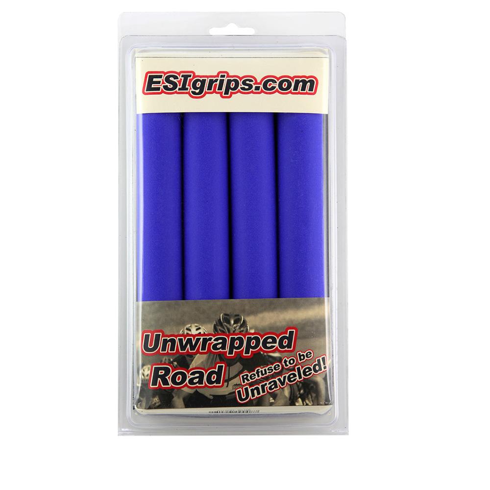ESI ROAD UNWRAPPED SILICONE GRIP BLUE