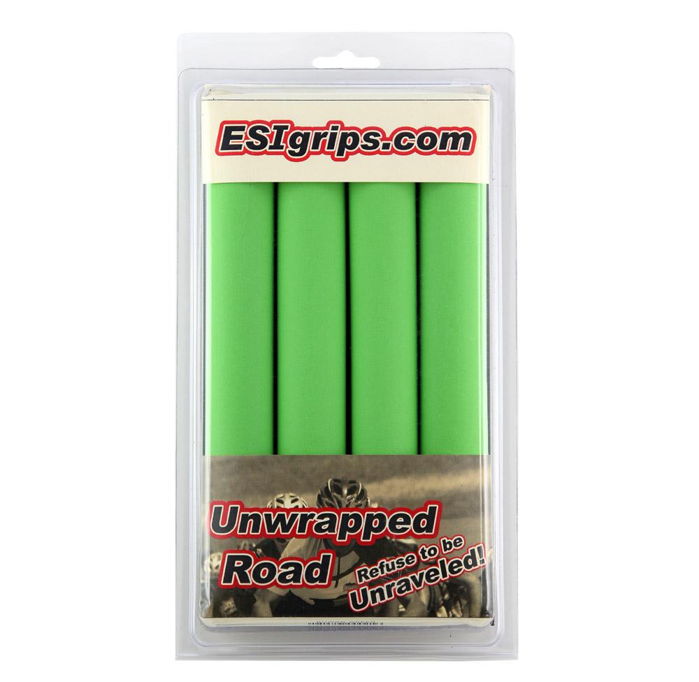 ESI ROAD UNWRAPPED SILICONE GRIP GREEN
