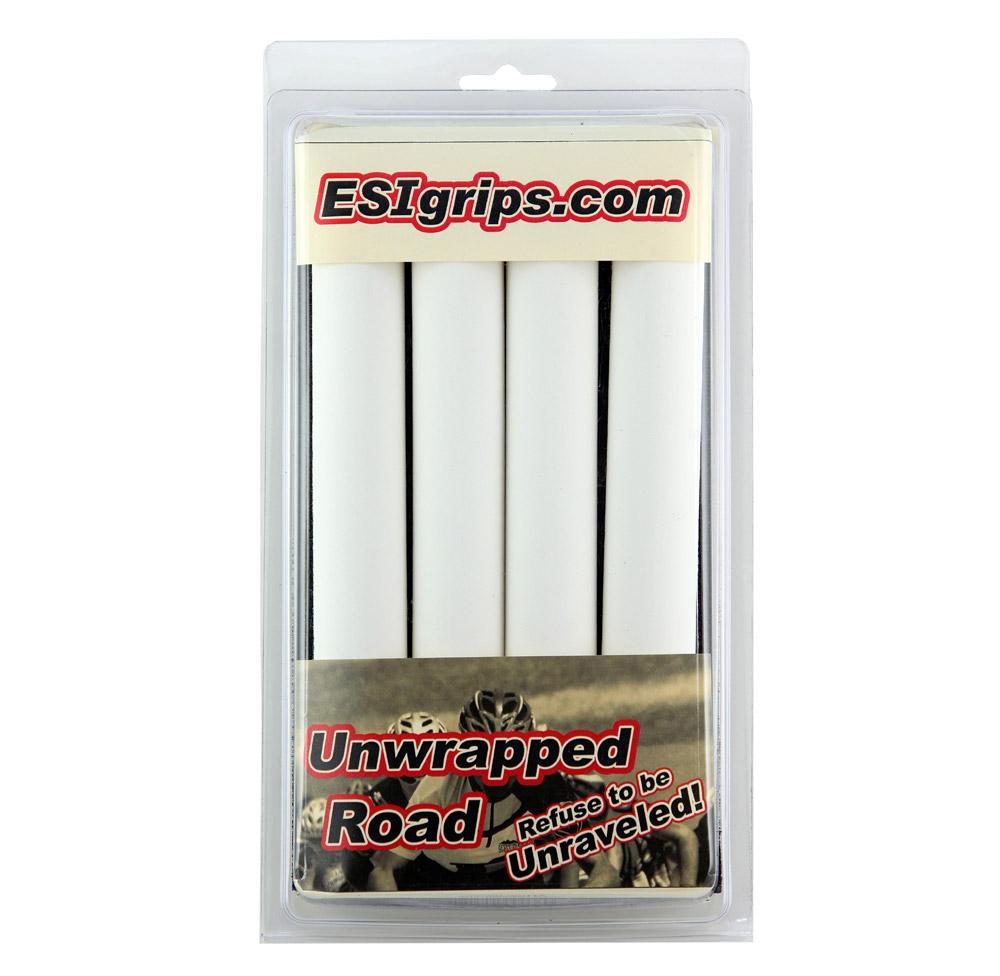 ESI ROAD UNWRAPPED SILICONE GRIP WHITE
