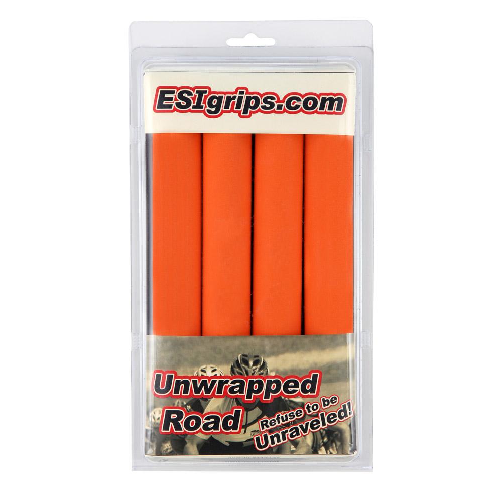 ESI ROAD UNWRAPPED SILICONE GRIP ORANGE