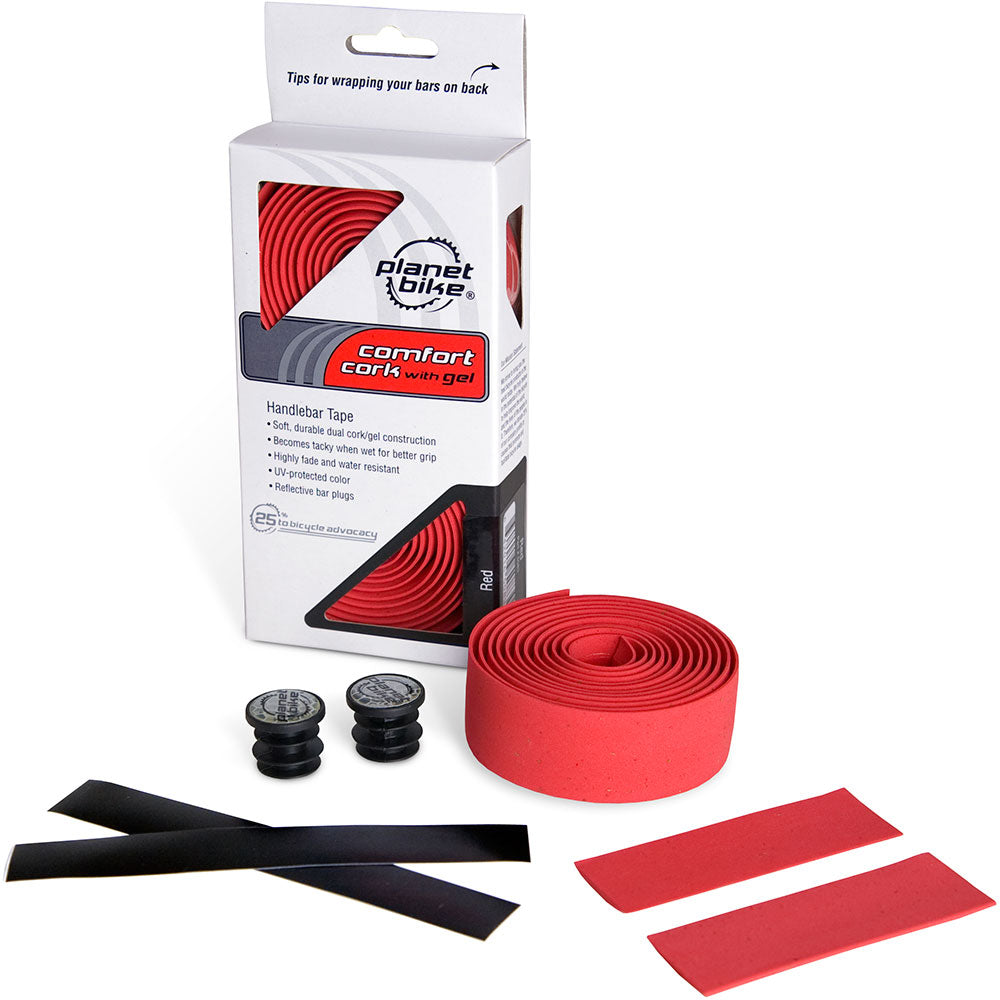 PB GEL CORK TAPE RED