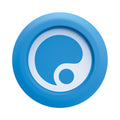 Ergon grips GD1 Endplug blue