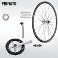 Miche Primato Pista Group Set Track Silver