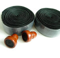 Gyes GT-01H Handle bar Leather Tape Black