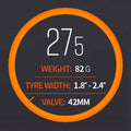 Tubolito Tube Tubo-MTB-27.5+ (1.8-2.4 / 42mm)