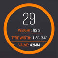 Tubolito Tube Tubo-MTB-29 (1.8-2.4 / 42mm)