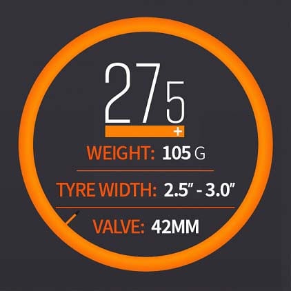 Tubolito Tube Tubo-MTB-27.5+ (2.5-3.0 / 42mm)