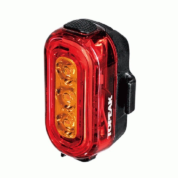 Topeak Light Headlamp TAILLUX 100 USB Red/Yellow