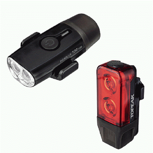 Topeak Light POWERUX USB COMBO Head Rear Set