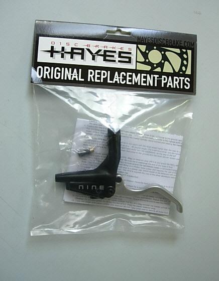 Hayes HFX-9 Lever Kit Complete M.C Assembly 98-17584 Black