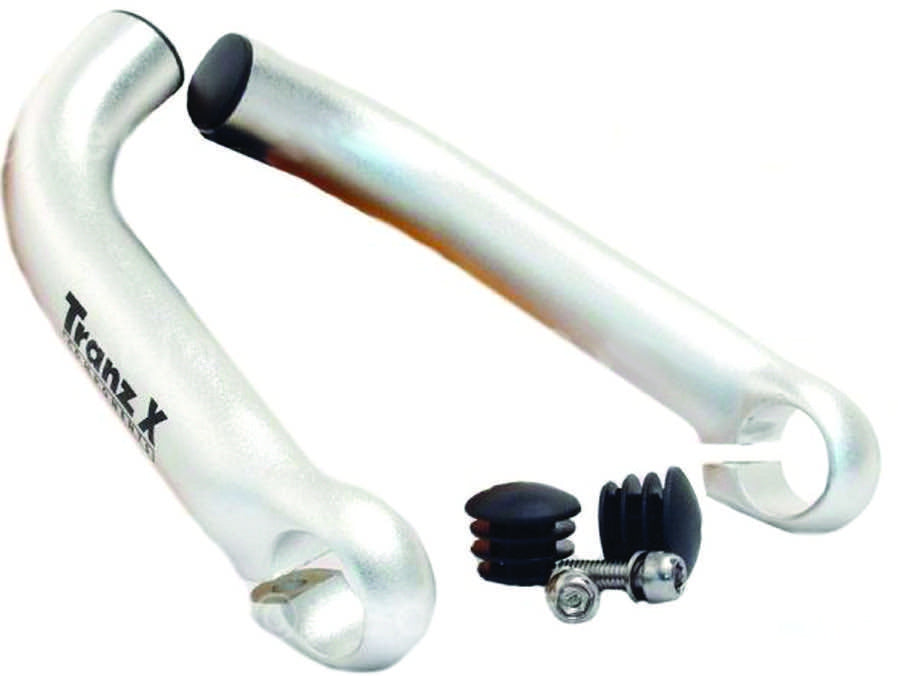 TRANZX SKI BEND SILVER HBAR END