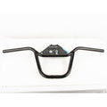 CURB DOG DROP TOP 8 RISE CRMO BLACK BMX HANDLEBAR
