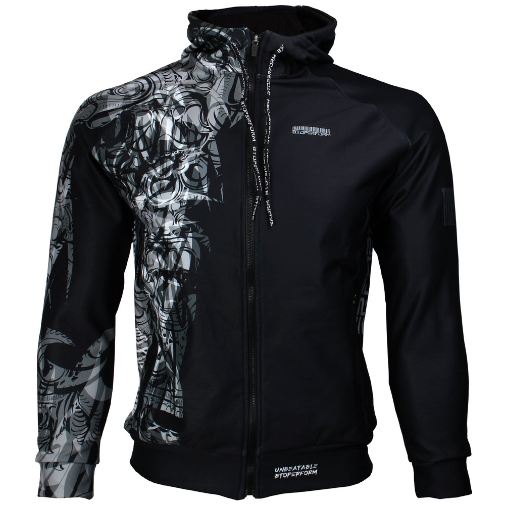 Btoperform Tribal Statue Full Graphic Hoodies HD-46