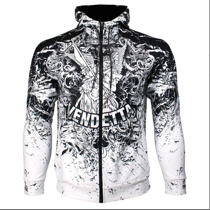 Btoperform Tribal Statue Full Graphic Hoodies HD-55W