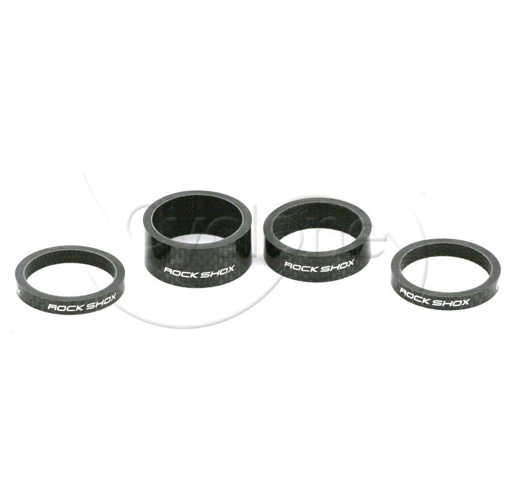 RockShox CARBON HEADSET SPACER KIT (2x5mm,1x10mm, 1x15mm)