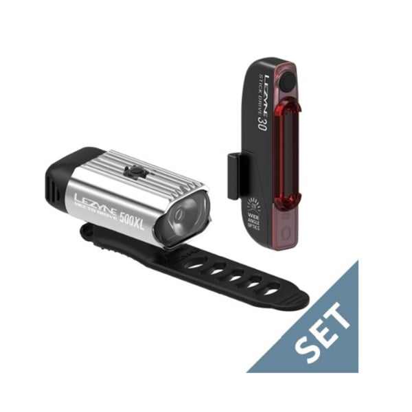 Lezyne Light Hecto Drive BLK + Stick Drive