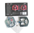 HT AE01 EX Ultra Thin Flat Pedals black
